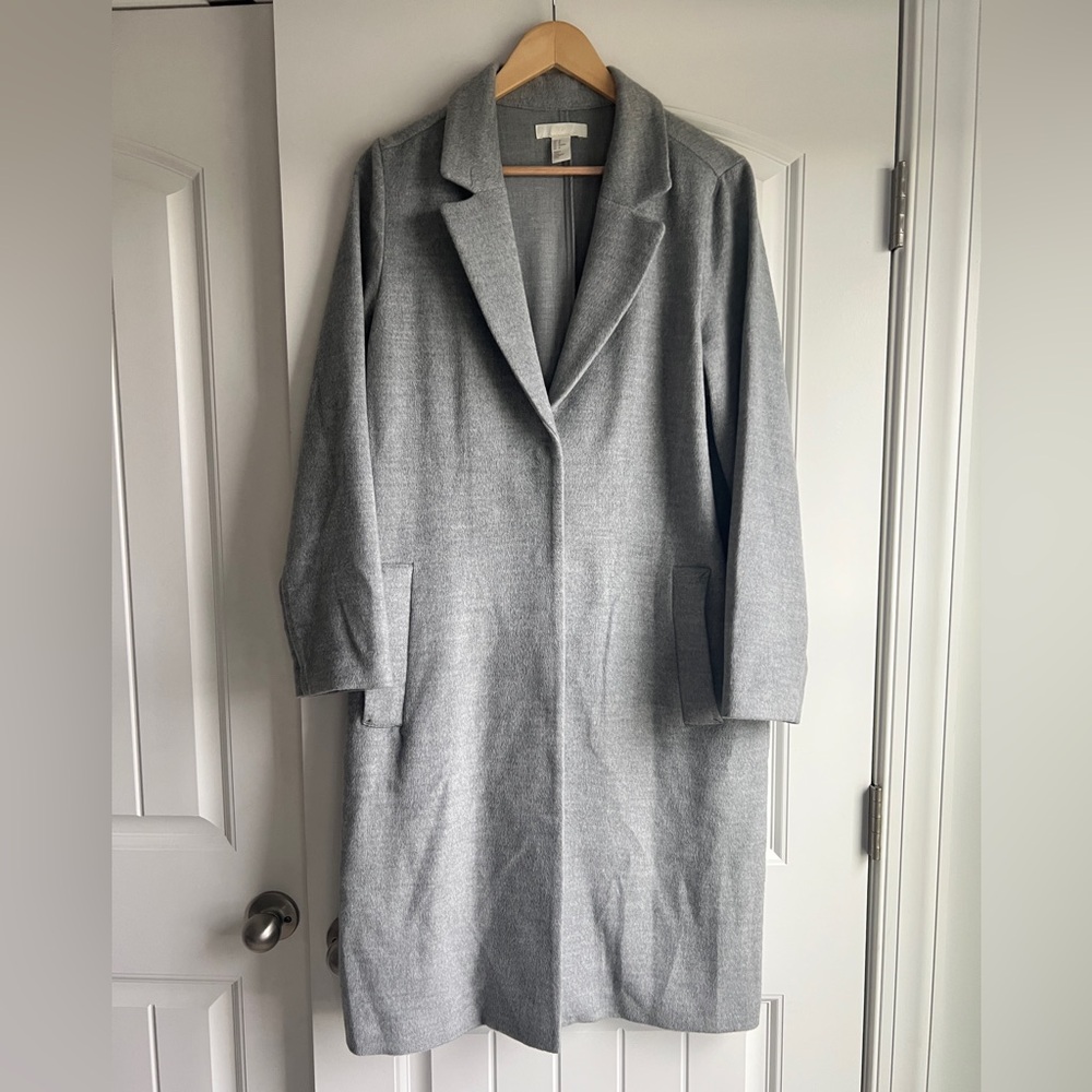 H&M Gray Trench Coat